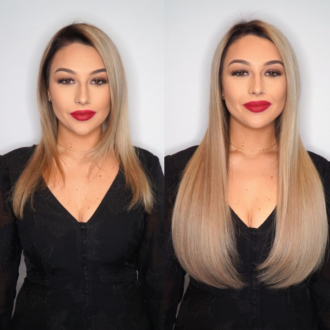 Hair extensions for thin and fine hair at Hair Extension Experts Johannesburg