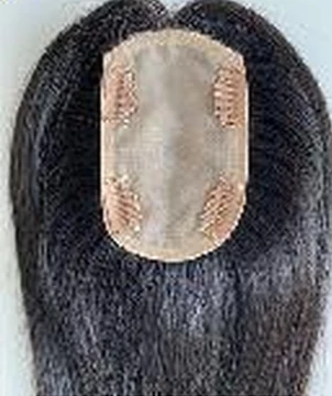 Underside of a petite silk topper from the catalogue